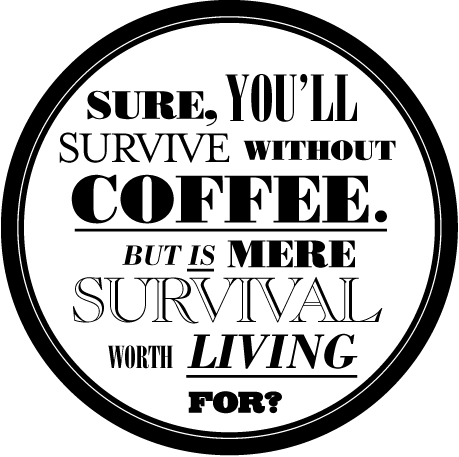 Nothing like coffee to stir the imagination